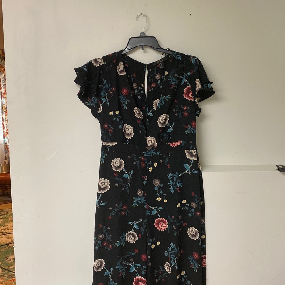 Forever 21 Floral jumpsuit